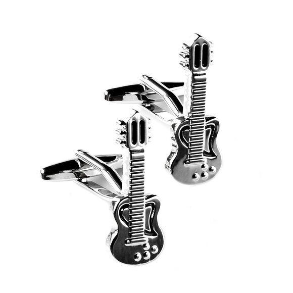 Guitar Cufflinks - Picture 1 of 3